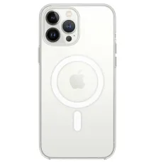 Apple iPhone 14 Pro Max Kılıf Magneticsafe Şeffaf Silikon - Şeffaf