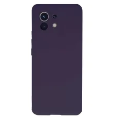 Xiaomi Mi 11 Kılıf Nano içi Kadife Silikon - Mor