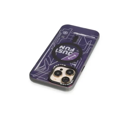 Apple iPhone 14 Pro Kılıf Venüs Magneticsafe Desenli Kapak - Venüs - 1