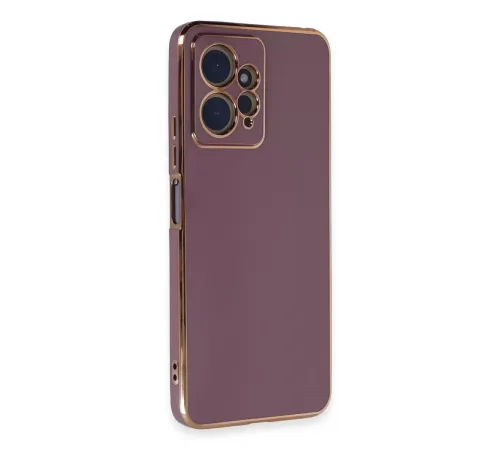 Xiaomi Redmi Note 12 4G Kılıf Volet Silikon - Mor