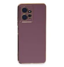 Xiaomi Redmi Note 12 4G Kılıf Volet Silikon - Mor