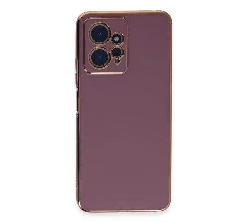 Xiaomi Redmi Note 12 4G Kılıf Volet Silikon - Mor