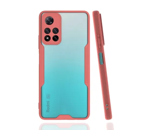 Xiaomi Redmi Note 11 Pro Plus 5G Kılıf Platin Silikon - Pembe
