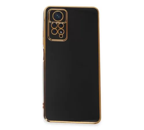 Xiaomi Redmi Note 12 Pro 4G Kılıf Volet Silikon - Siyah