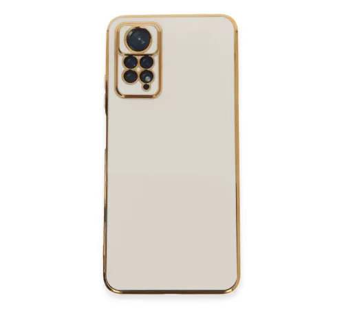 Xiaomi Redmi Note 12 Pro 4G Kılıf Volet Silikon - Beyaz