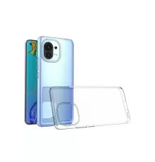 Xiaomi Mi 11 Kılıf Lüx Şeffaf Silikon