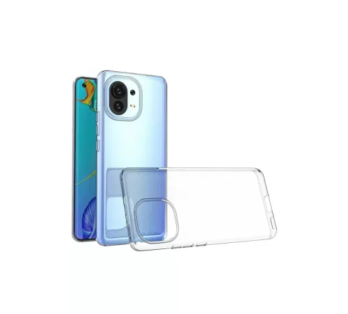 Xiaomi Mi 11 Kılıf Lüx Şeffaf Silikon