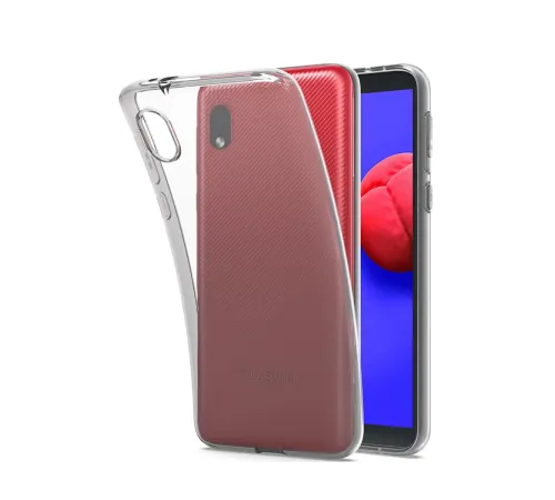 Samsung Galaxy A01 Core Kılıf Lüx Şeffaf Silikon