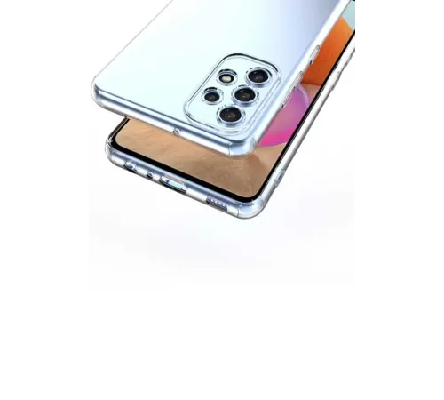Samsung Galaxy A32 Kılıf Lüx Şeffaf Silikon