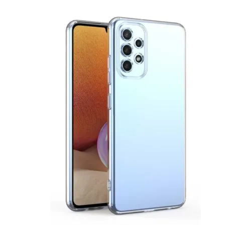 Samsung Galaxy A32 Kılıf Lüx Şeffaf Silikon