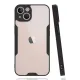 Apple iPhone 14 Plus Kılıf Platin Silikon - Siyah