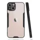 Apple iPhone 14 Plus Kılıf Platin Silikon - Siyah