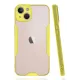 Apple iPhone 14 Plus Kılıf Platin Silikon - Sarı