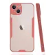 Apple iPhone 14 Plus Kılıf Platin Silikon - Pembe