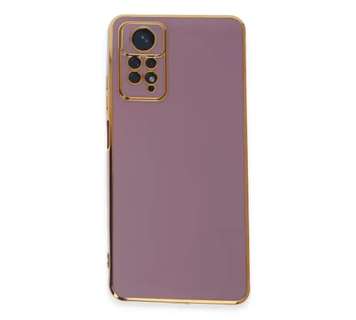 Xiaomi Redmi Note 12 Pro 4G Kılıf Volet Silikon - Mor