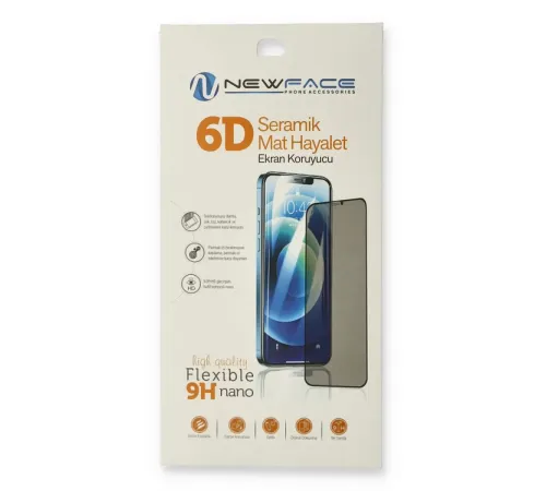 Apple iPhone 11 Pro 6D Mat Seramik Hayalet Nano Ekran Koruyucu