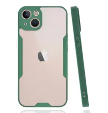 Apple iPhone 14 Plus Kılıf Platin Silikon - Yeşil