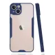 Apple iPhone 14 Plus Kılıf Platin Silikon - Lacivert