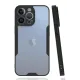 Apple iPhone 14 Pro Kılıf Platin Silikon - Siyah
