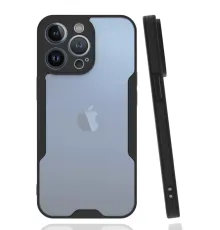 Apple iPhone 14 Pro Kılıf Platin Silikon - Siyah