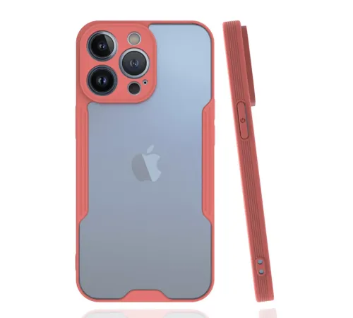 Apple iPhone 14 Pro Kılıf Platin Silikon - Pembe