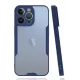 Apple iPhone 14 Pro Kılıf Platin Silikon - Lacivert
