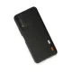 Vivo Y11S Kılıf Loop Deri Silikon - Siyah