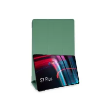 Samsung Galaxy T970 Tab S7 Plus 12.4 Kılıf Tablet Smart Kılıf - Koyu Yeşil