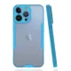 Apple iPhone 14 Pro Max Kılıf Platin Silikon - Mavi