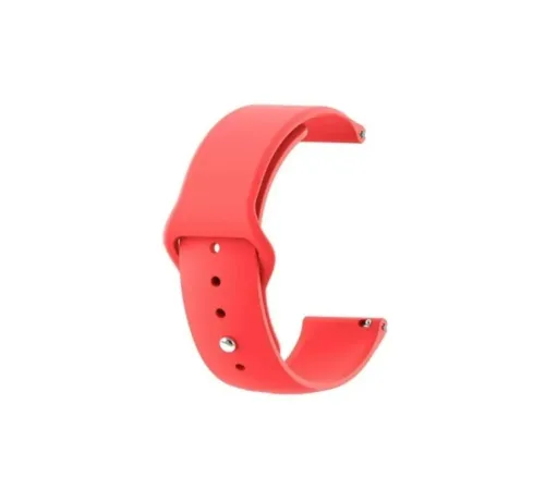 Huawei GT4 41mm 18mm Klasik Kordon - Kırmızı