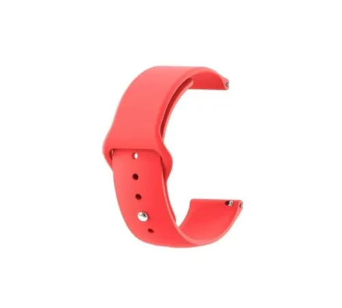 Huawei GT4 41mm 18mm Klasik Kordon - Kırmızı