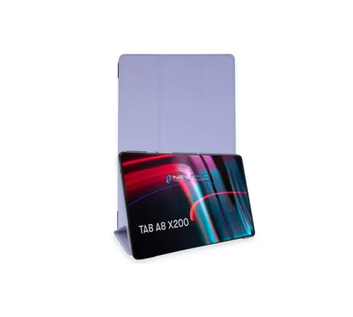 Samsung Galaxy X200 Tab A8 10.5 Kılıf Tablet Smart Kılıf - Lila