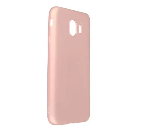 Samsung Galaxy J4 Kılıf First Silikon - Rose Gold