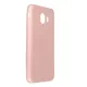 Samsung Galaxy J4 Kılıf First Silikon - Rose Gold
