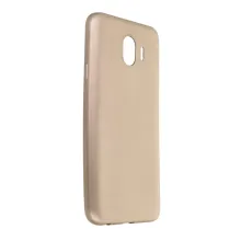 Samsung Galaxy J4 Kılıf First Silikon - Gold