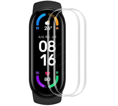 Mi Band 7 Polymer Nano Ekran Koruyucu - Şeffaf