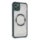 Apple iPhone 11 Pro Max Kılıf Prag Magneticsafe Kapak - Koyu Yeşil