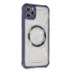 Apple iPhone 11 Pro Max Kılıf Prag Magneticsafe Kapak - Derin Mor