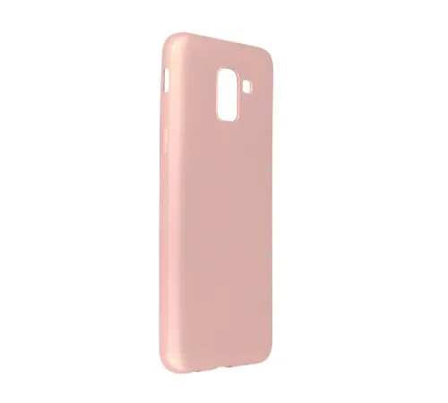 Samsung Galaxy J6 Kılıf First Silikon - Rose Gold