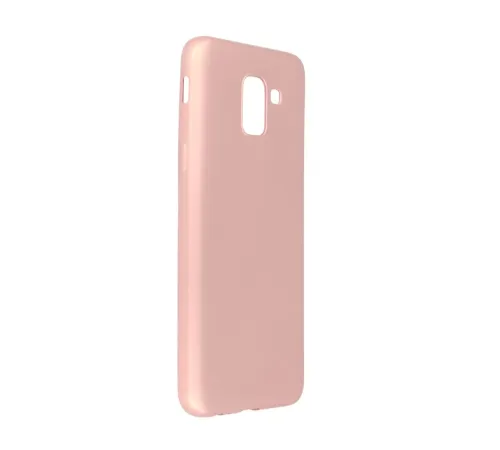 Samsung Galaxy J6 Kılıf First Silikon - Rose Gold