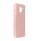 Samsung Galaxy J6 Kılıf First Silikon - Rose Gold