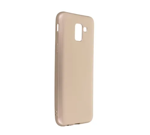 Samsung Galaxy J6 Kılıf First Silikon - Gold