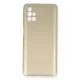Samsung Galaxy M51 Kılıf First Silikon - Gold