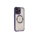 Apple iPhone 12 Pro Kılıf Prag Magneticsafe Kapak - Derin Mor