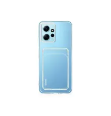 Xiaomi Redmi Note 12 4G Kılıf Kart Şeffaf Silikon - Şeffaf