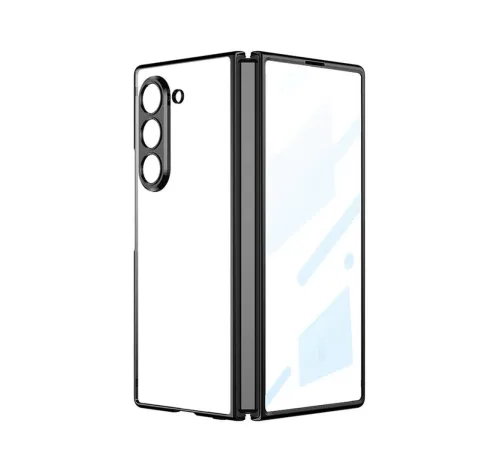 Samsung Galaxy Z Fold 5 Kılıf Fold Element Kapak - Siyah