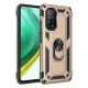 Xiaomi Mi 10T Pro Kılıf Sofya Yüzüklü Silikon Kapak - Gold