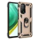Xiaomi Mi 10T Pro Kılıf Sofya Yüzüklü Silikon Kapak - Gold