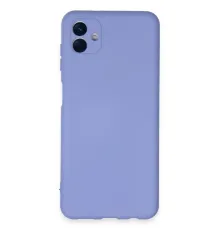 Samsung Galaxy A04E Kılıf Nano içi Kadife Silikon - Lila