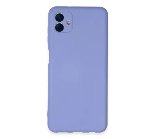 Samsung Galaxy A04E Kılıf Nano içi Kadife Silikon - Lila